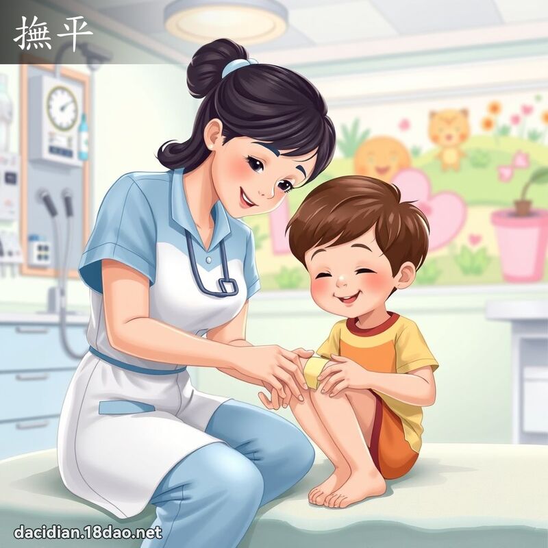 抚平 - 国语大辞典配图