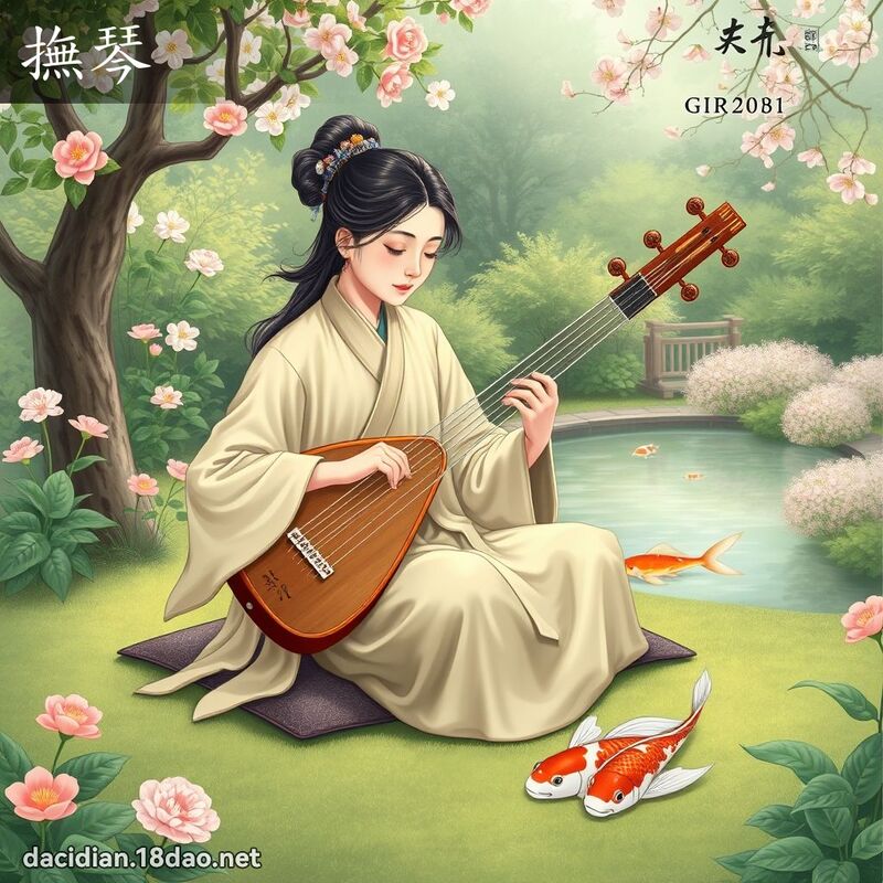 撫琴 - 國語大辭典配圖
