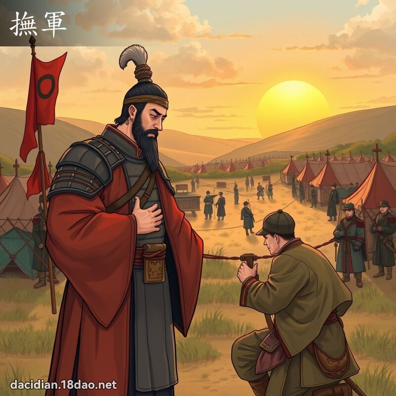 抚军 - 国语大辞典配图