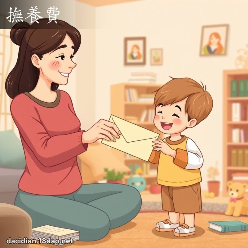 抚养费 - 国语大辞典配图