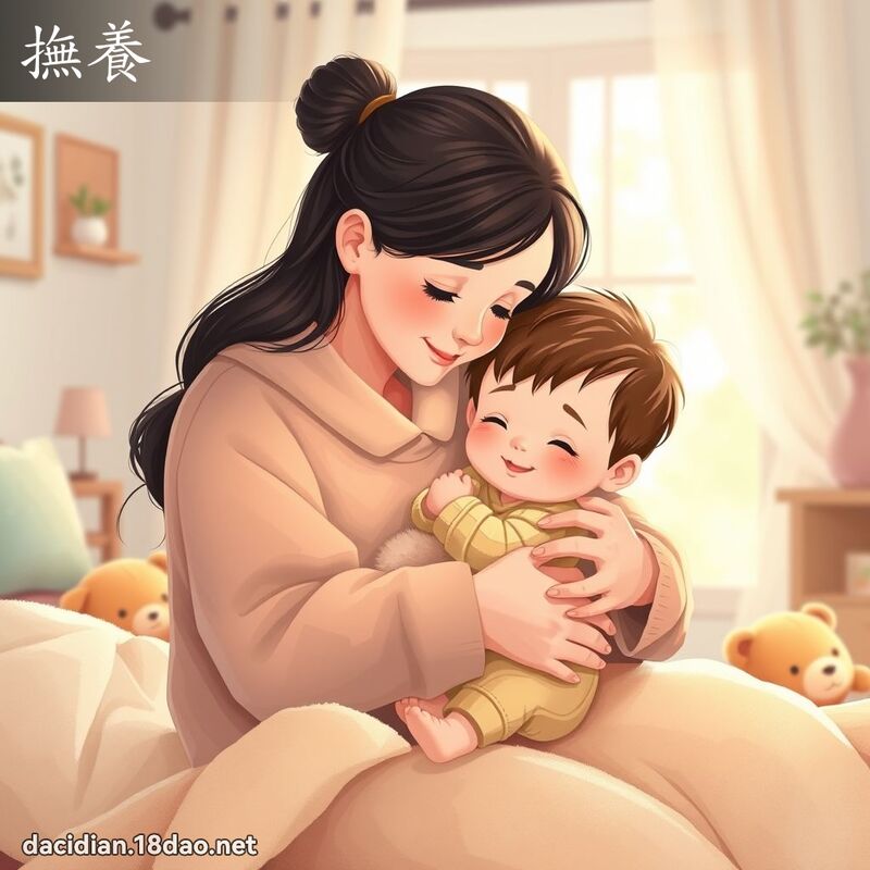 撫養 - 國語大辭典配圖