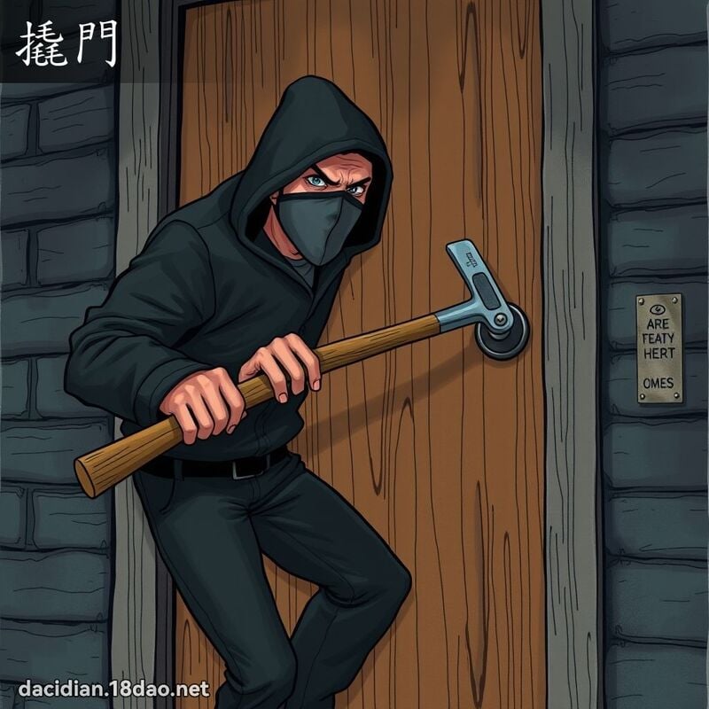 撬門 - 國語大辭典配圖