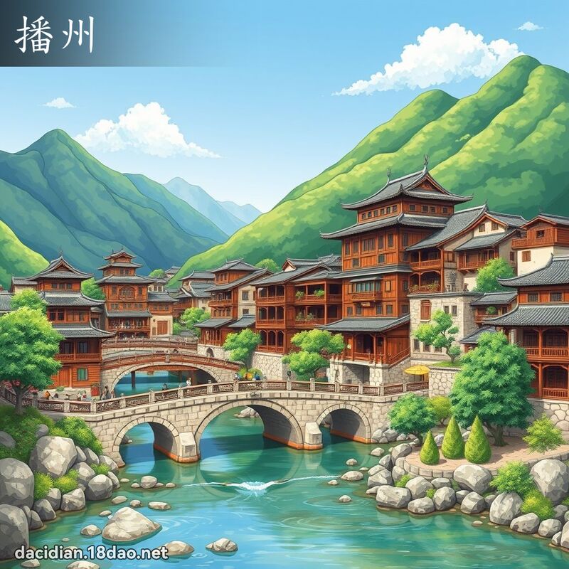 播州 - 国语大辞典配图