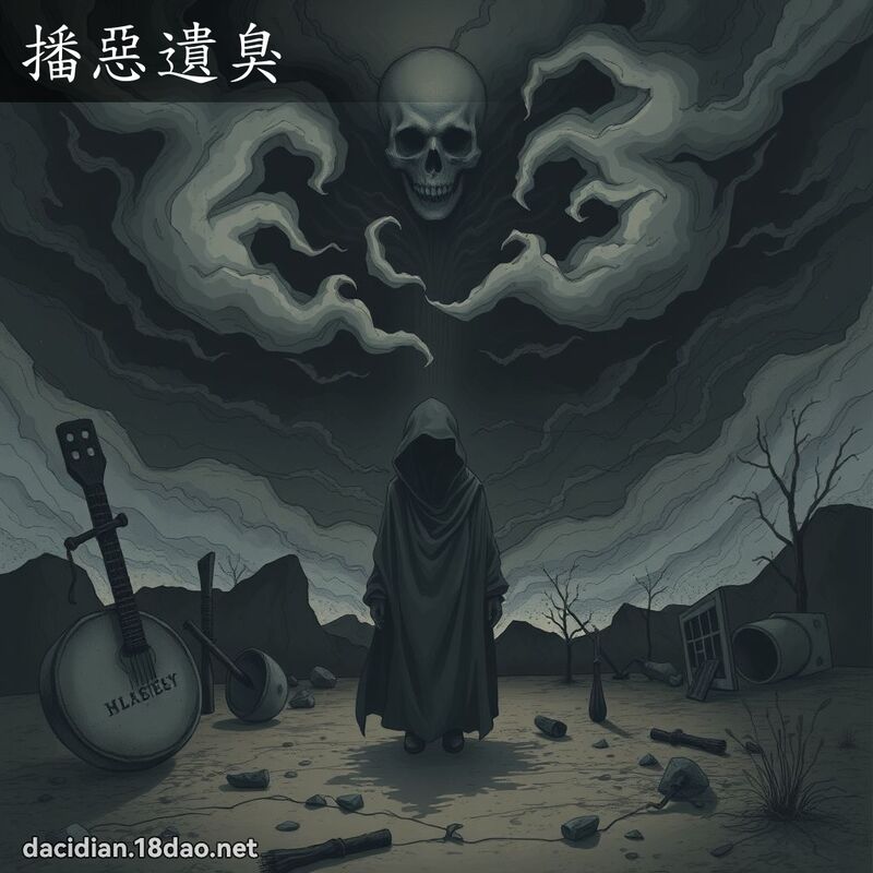 播恶遗臭 - 国语大辞典配图