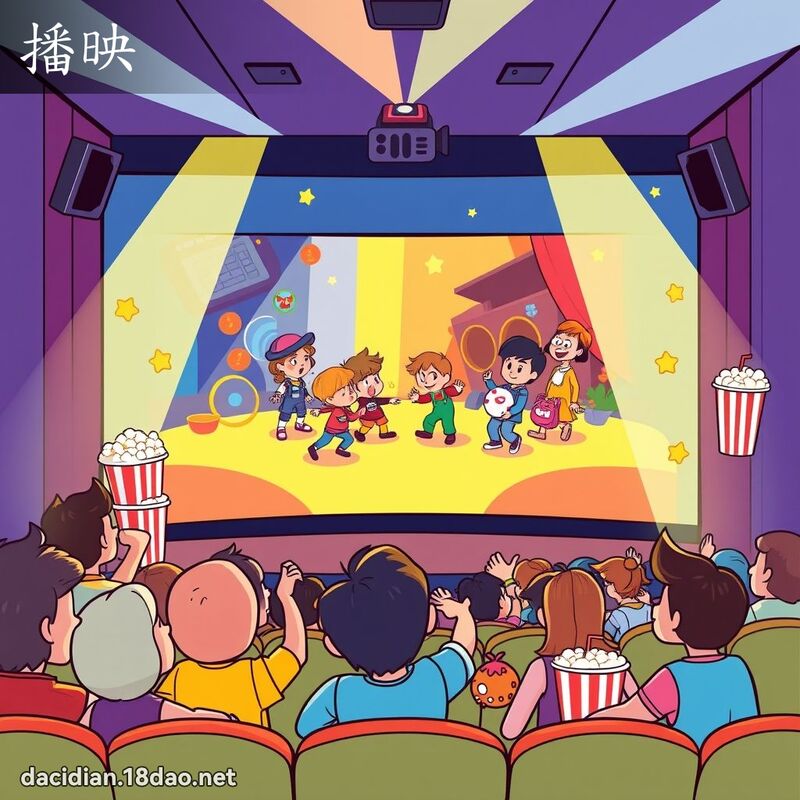 播映 - 国语大辞典配图