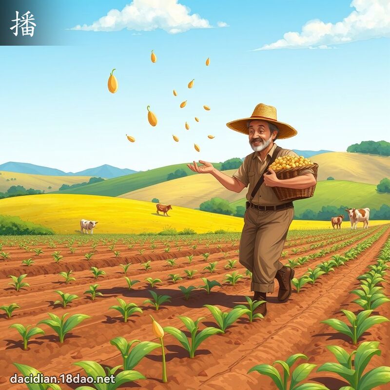 播 - 国语大辞典配图