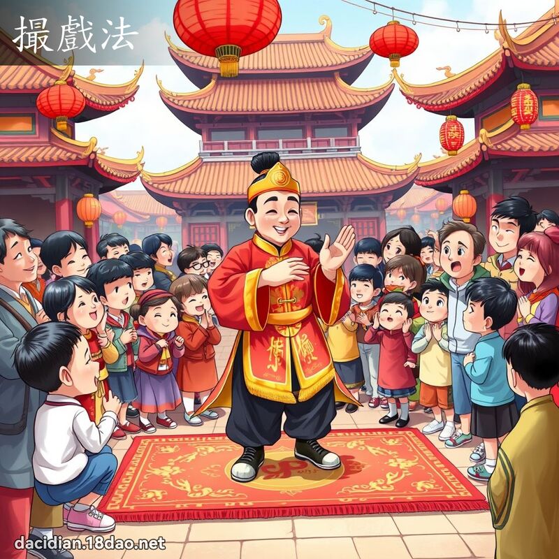 撮戏法 - 国语大辞典配图