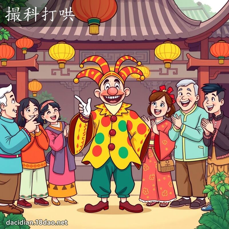 撮科打哄 - 國語大辭典配圖
