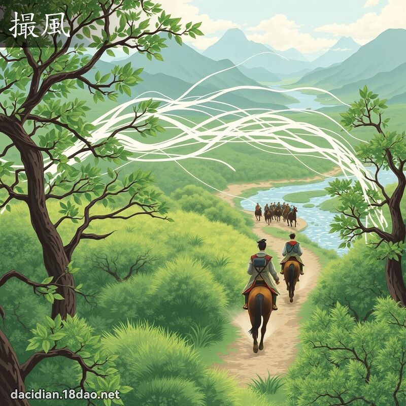 撮风 - 国语大辞典配图