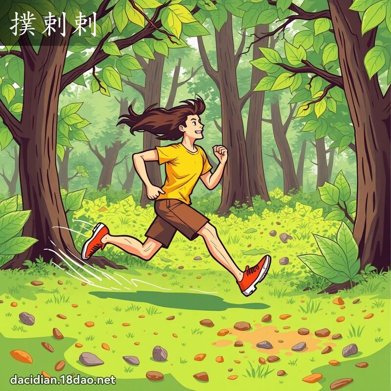撲剌剌 - 國語大辭典配圖