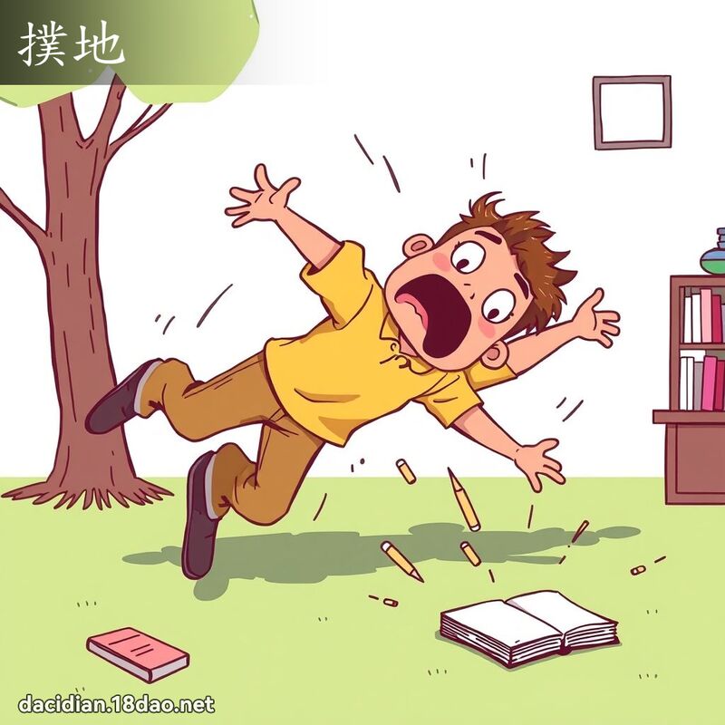 詞語: 撲地 (多意詞)