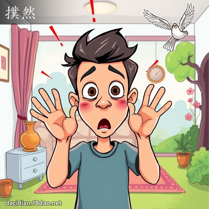 扑然 - 国语大辞典配图