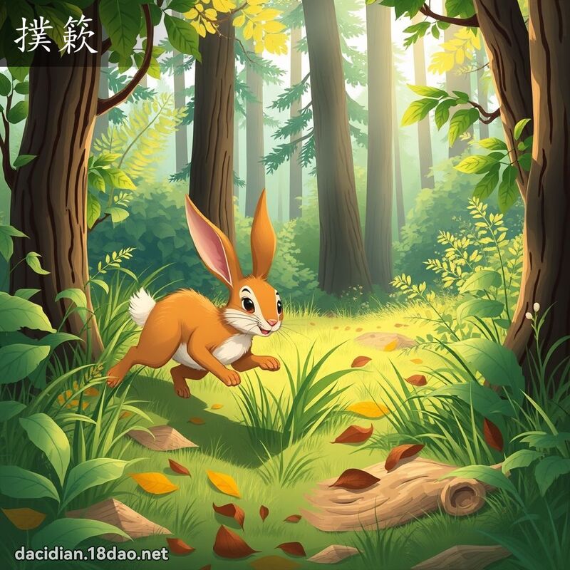 撲簌 - 國語大辭典配圖
