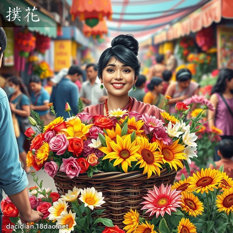 扑花 - 国语大辞典配图