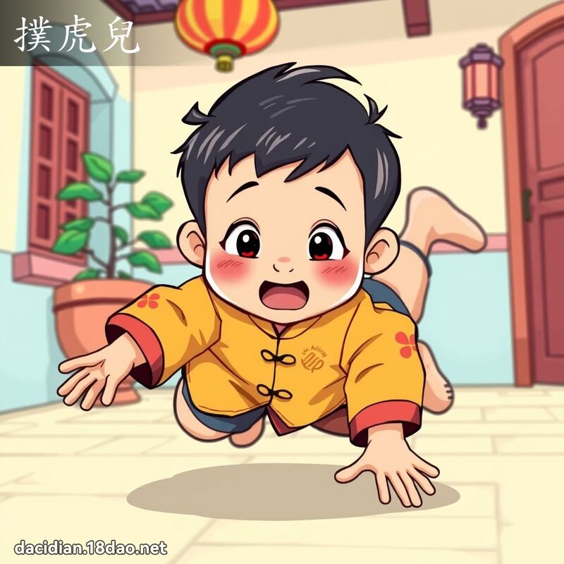 扑虎儿 - 国语大辞典配图