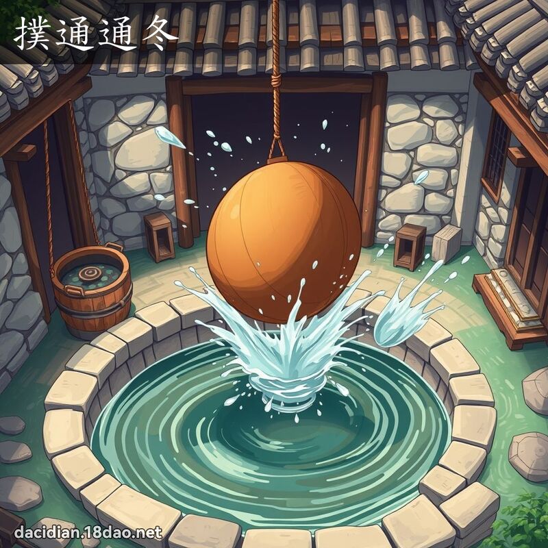 扑通通冬 - 国语大辞典配图