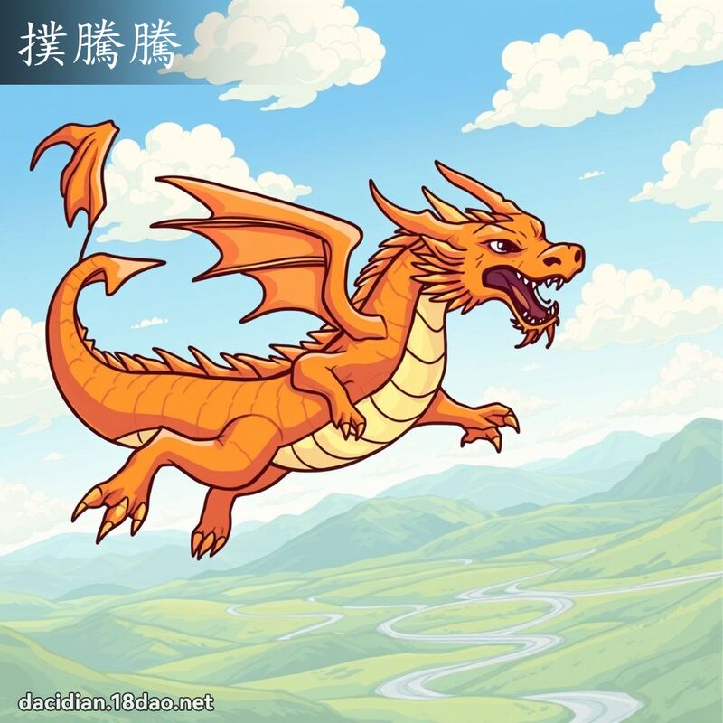 扑腾腾 - 国语大辞典配图