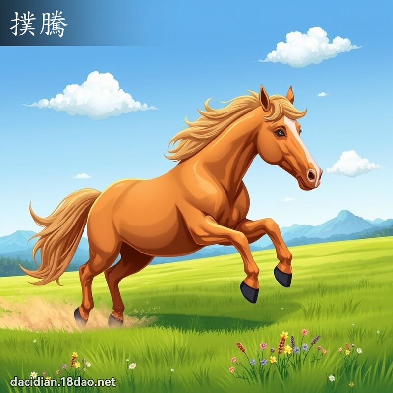 撲騰 - 國語大辭典配圖