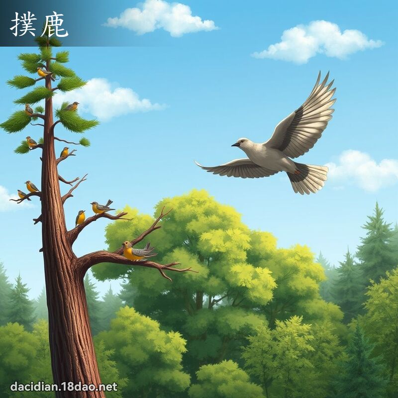 扑鹿 - 国语大辞典配图