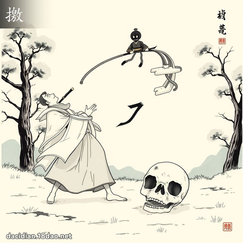 撽 - 國語大辭典配圖