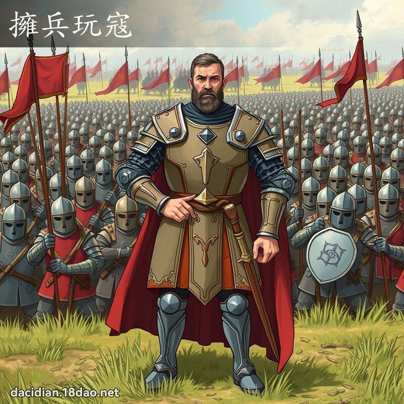 拥兵玩寇 - 国语大辞典配图