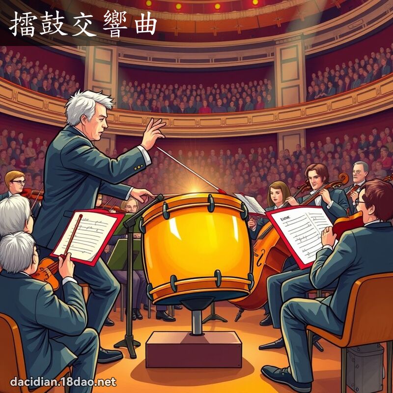 擂鼓交响曲 - 国语大辞典配图