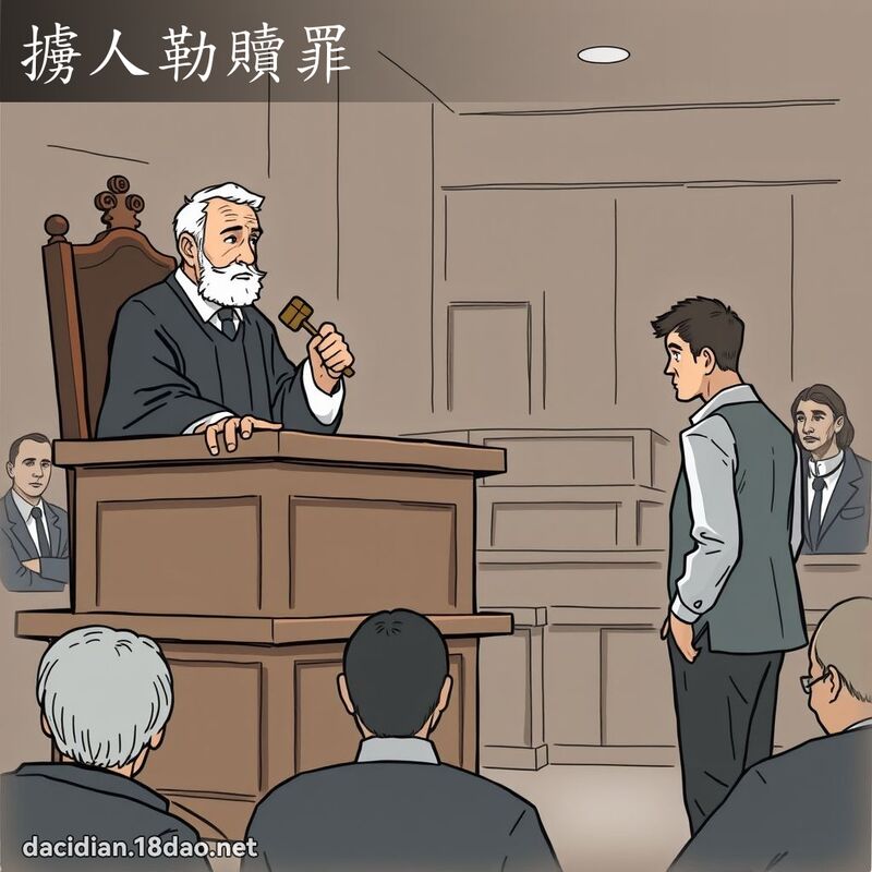 擄人勒贖罪 - 國語大辭典配圖