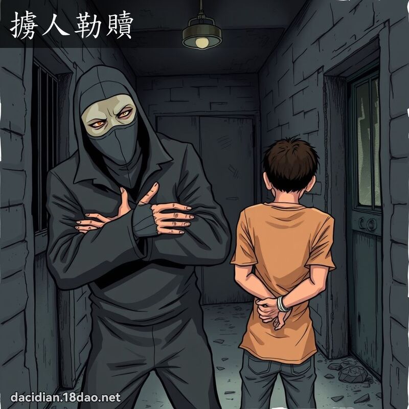 擄人勒贖 - 國語大辭典配圖