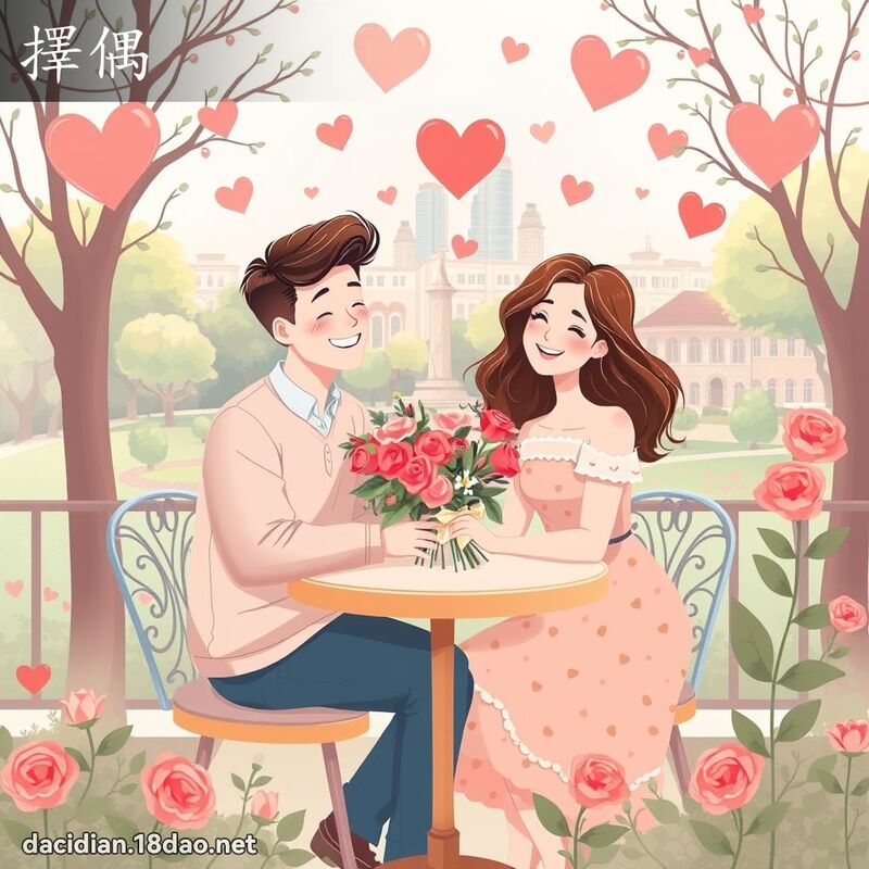 择偶 - 国语大辞典配图