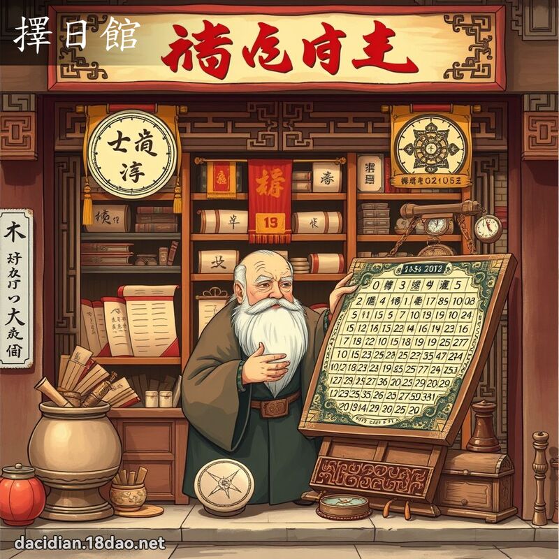 擇日館 - 國語大辭典配圖