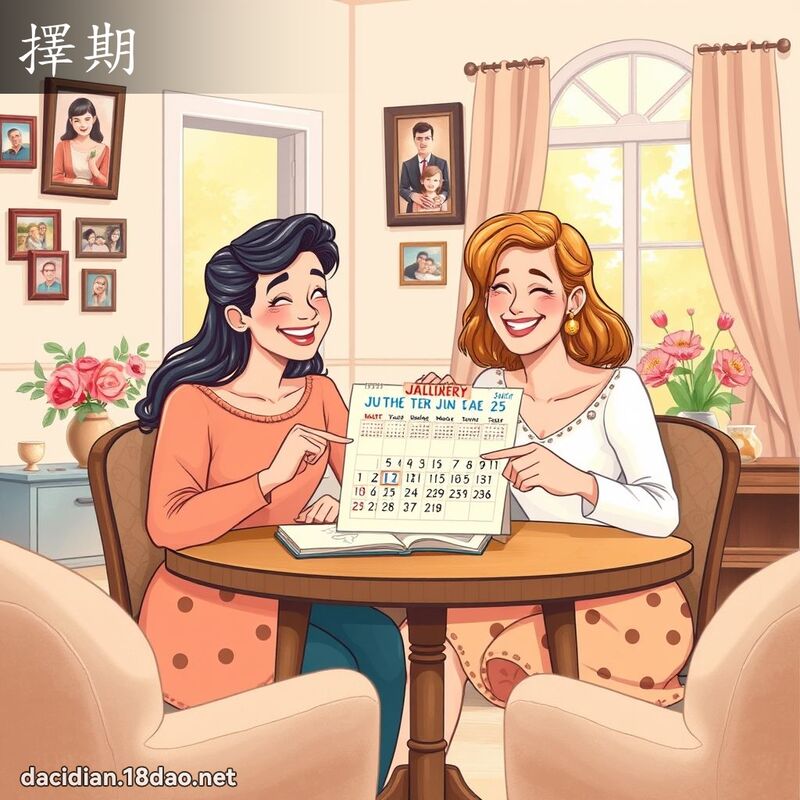 择期 - 国语大辞典配图