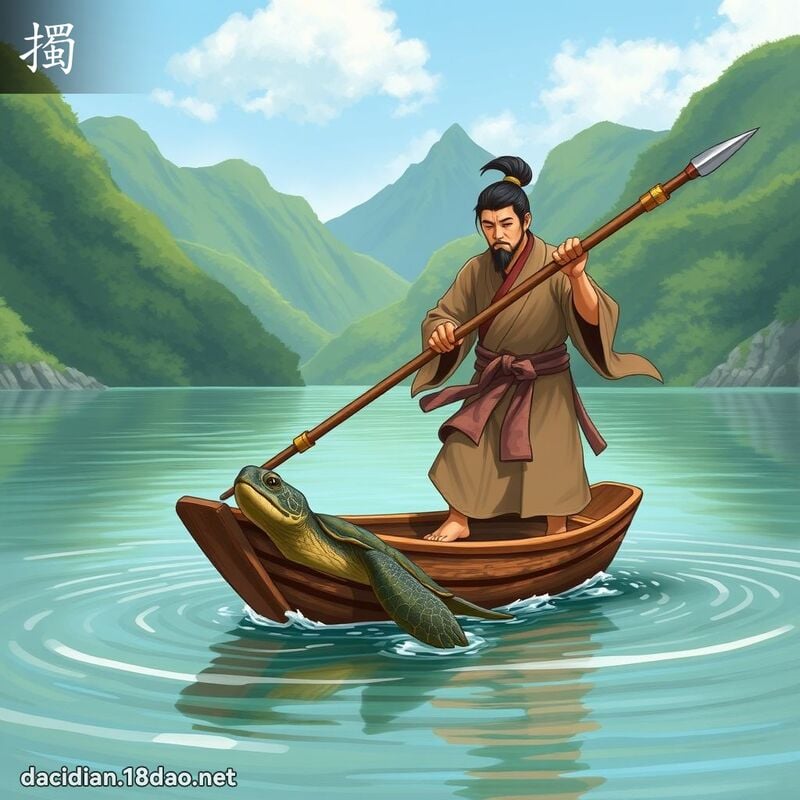 擉 - 國語大辭典配圖