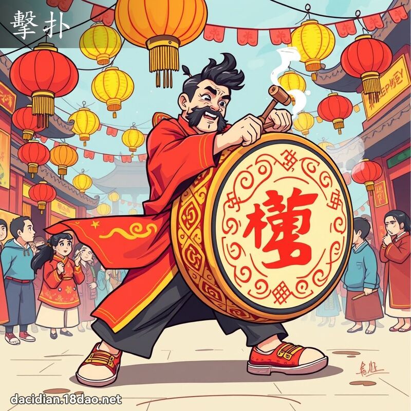 擊扑 - 國語大辭典配圖