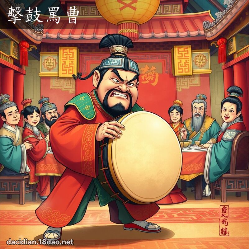 击鼓骂曹 - 国语大辞典配图