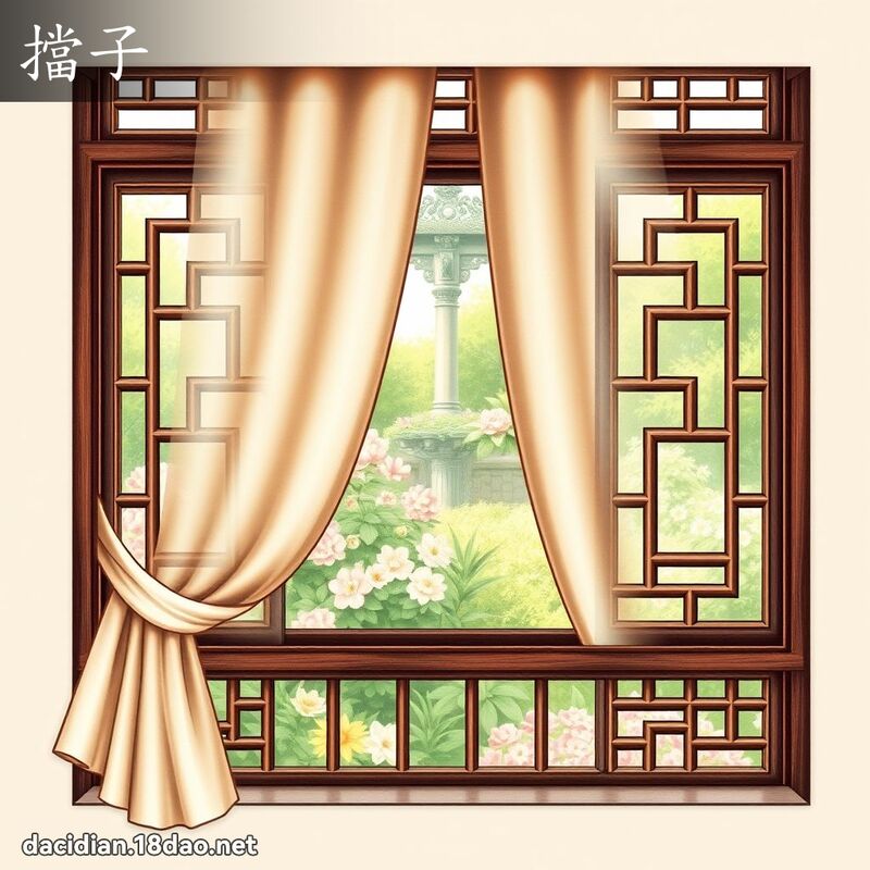擋子 - 國語大辭典配圖