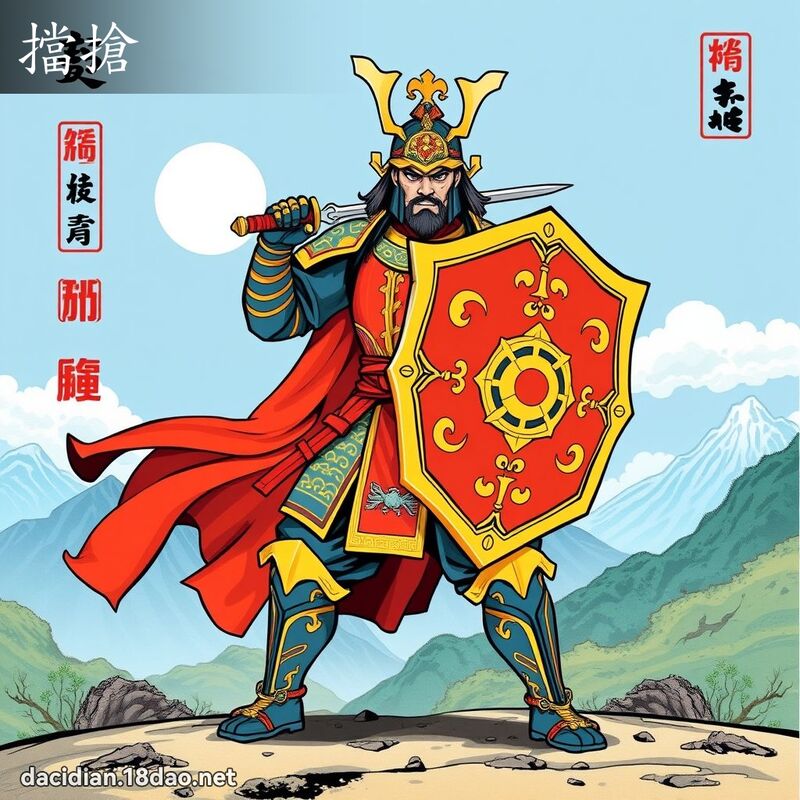挡抢 - 国语大辞典配图