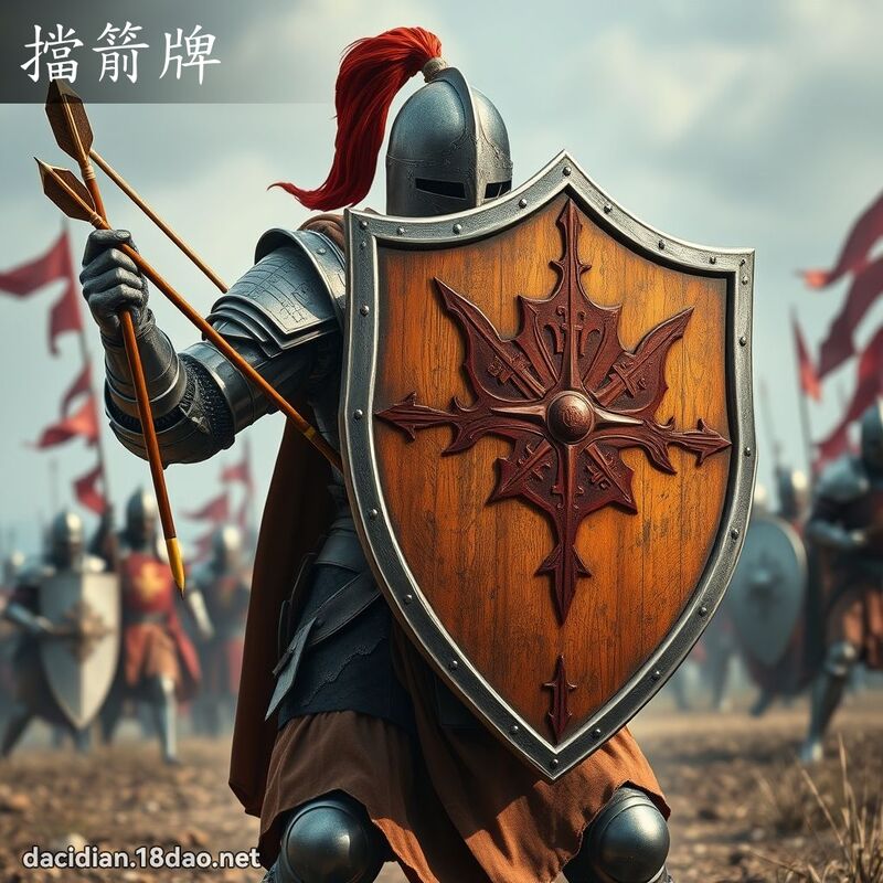 挡箭牌 - 国语大辞典配图