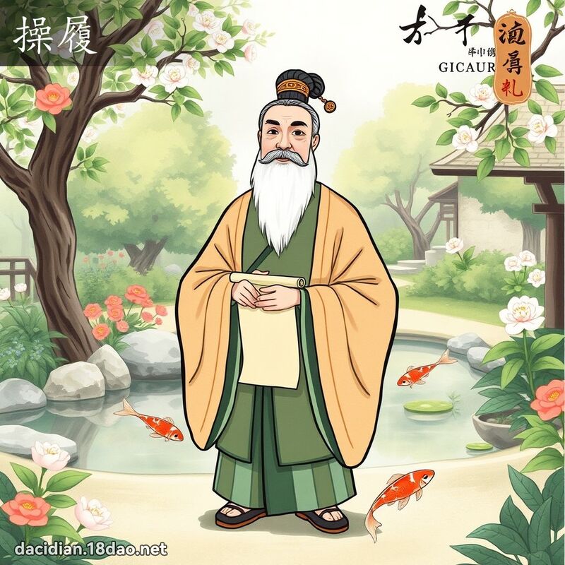 操履 - 國語大辭典配圖