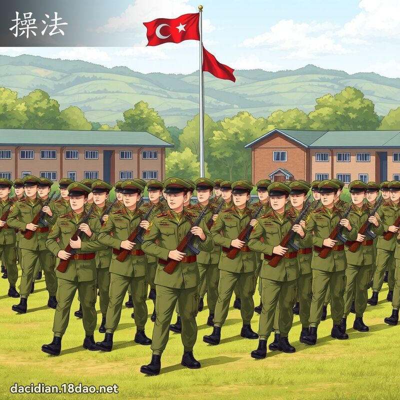 操法 - 國語大辭典配圖