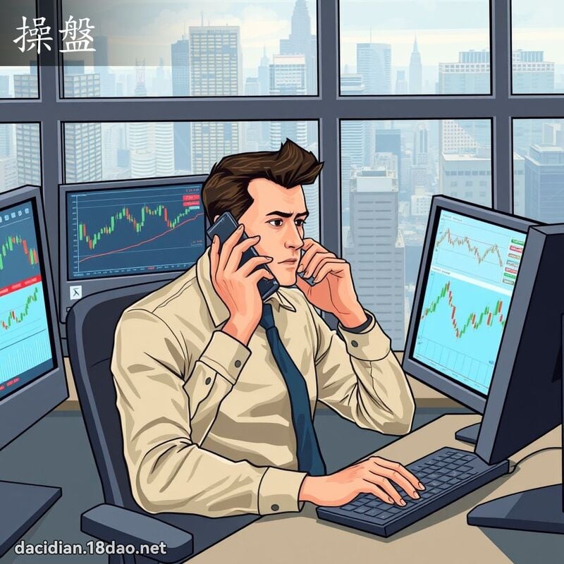 操盘 - 国语大辞典配图