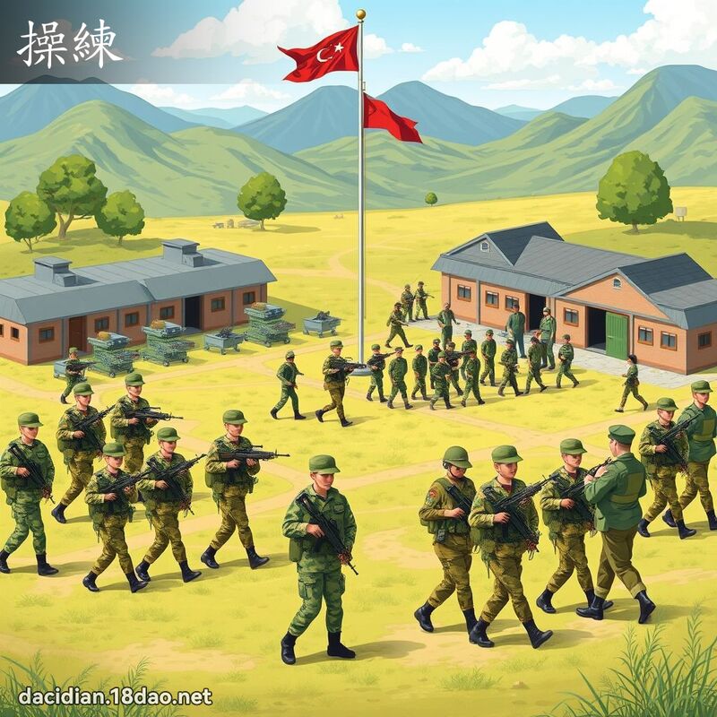 操練 - 國語大辭典配圖