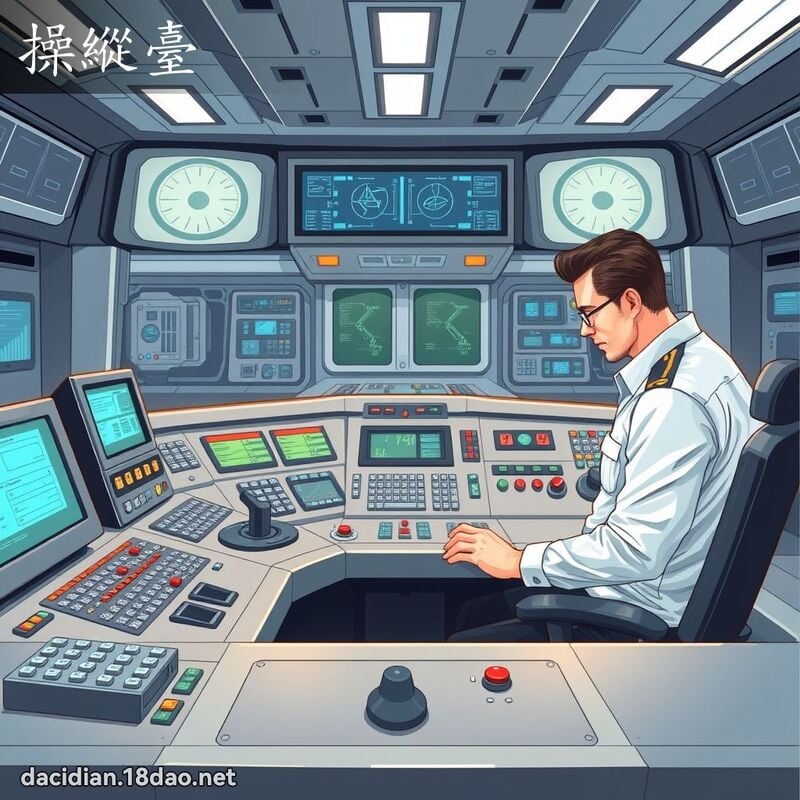 操纵台 - 国语大辞典配图