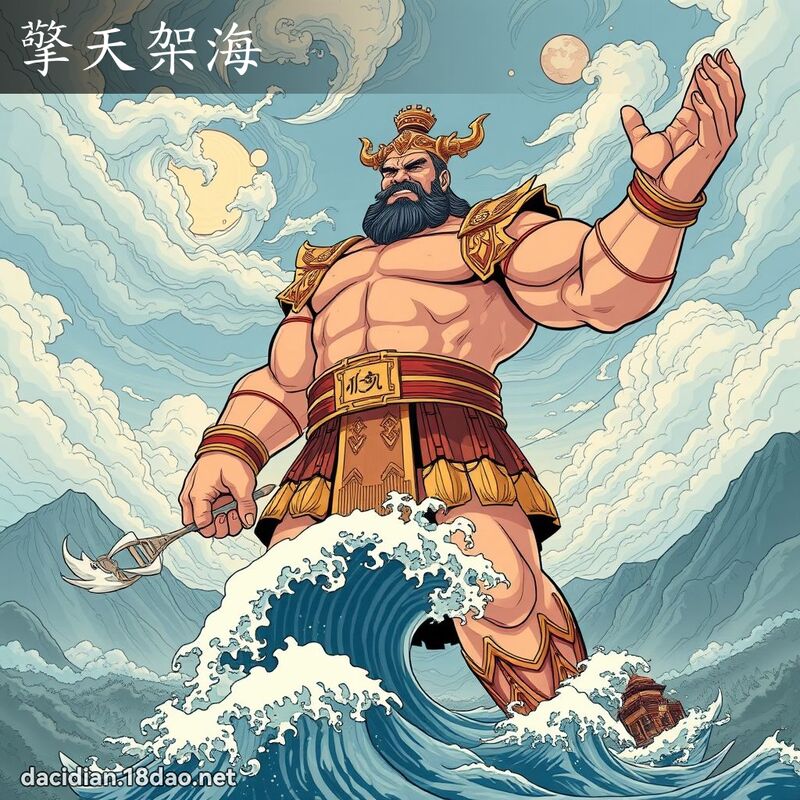擎天架海 - 國語大辭典配圖
