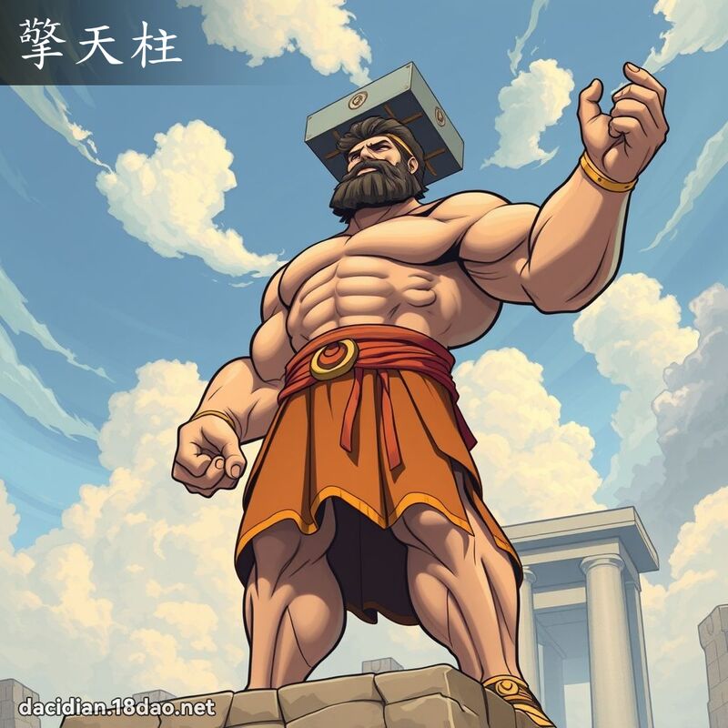 擎天柱 - 國語大辭典配圖