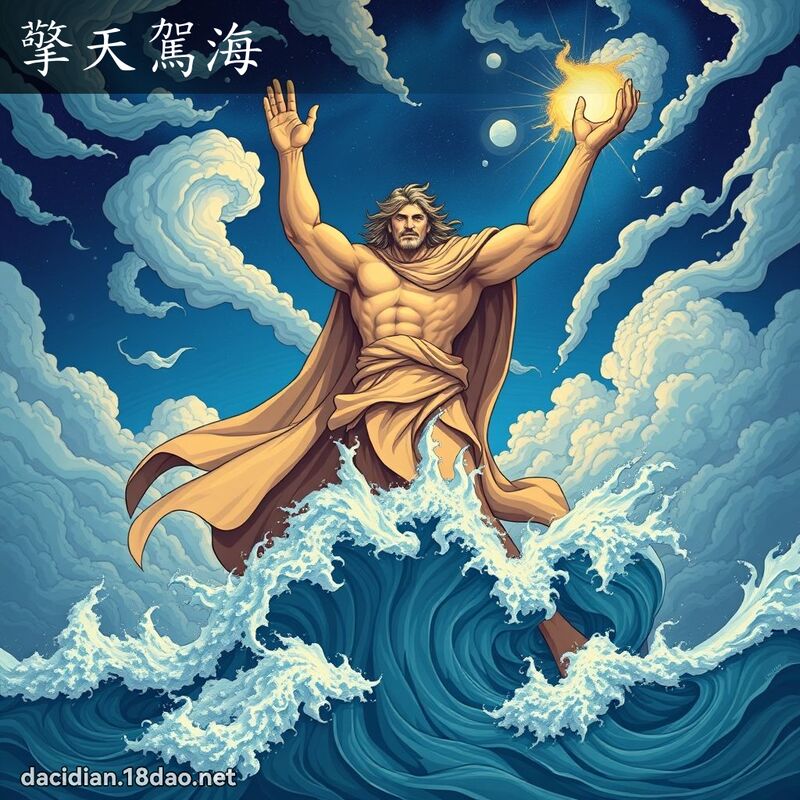 擎天駕海 - 國語大辭典配圖