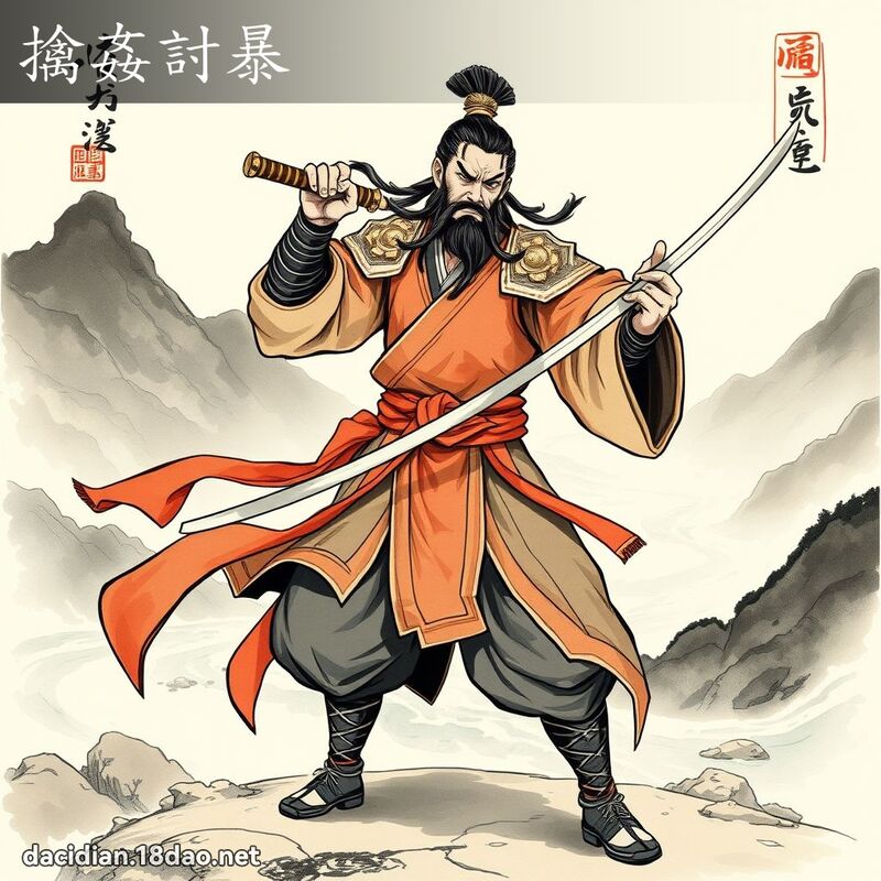 擒奸討暴 - 国语大辞典配图