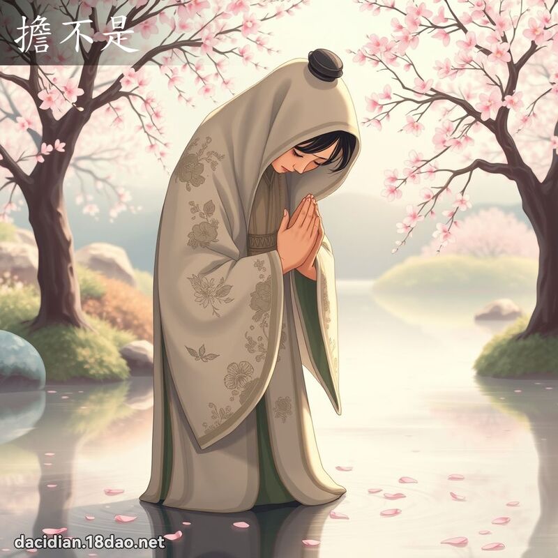 擔不是 - 國語大辭典配圖