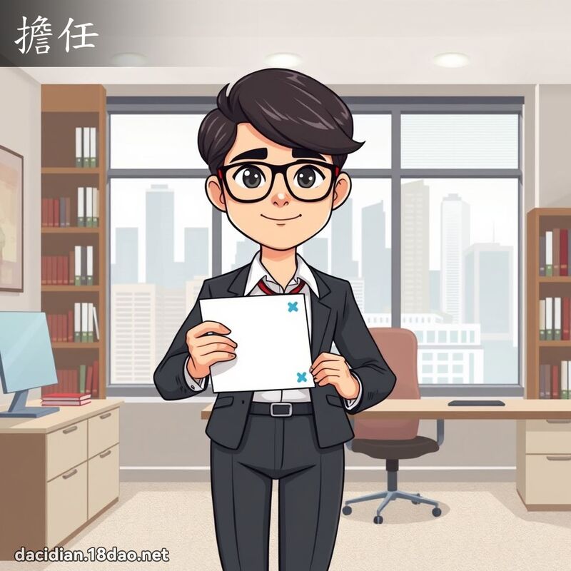 担任 - 国语大辞典配图