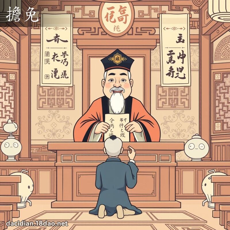 担免 - 国语大辞典配图