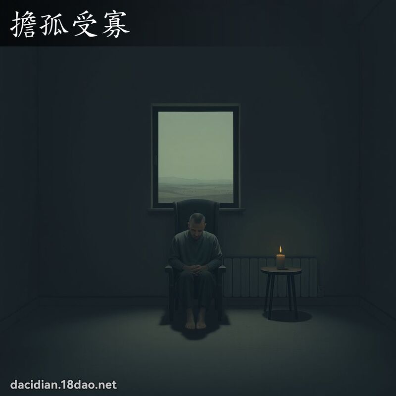 擔孤受寡 - 國語大辭典配圖